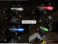 Preview: LED Lichtset Taschenlampe blau