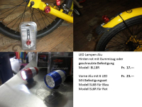 LED Lichtset hinten Alu